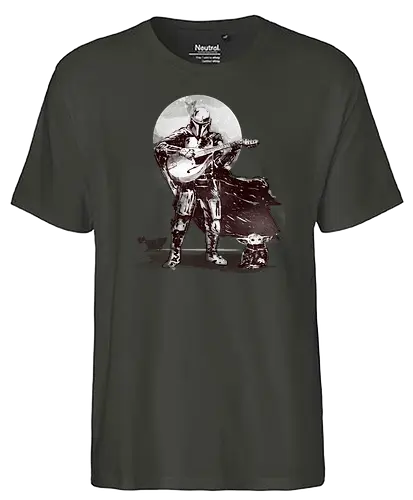 The mandolinian - mandoline, music, classic, space opera, alien - Fairtrade T-Shirt