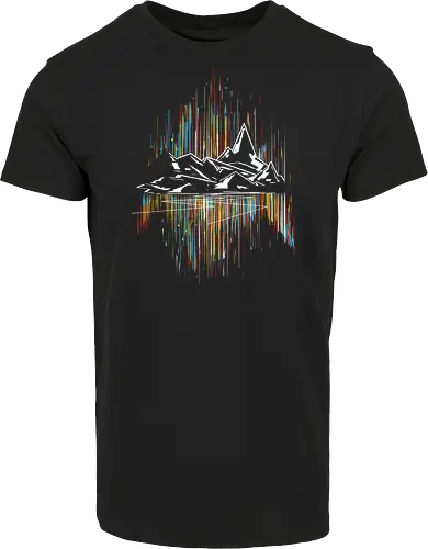 Borlis road - aurora, mountain - Hausmarke Shirt