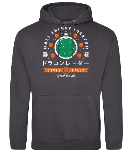 Seven Balls - anime, db, balls, Location Device - Standard Hoodie
