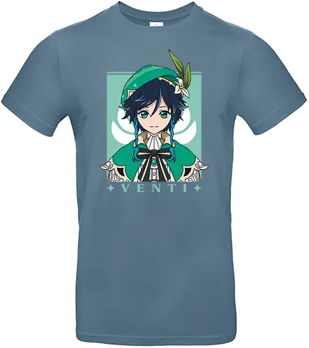 The Windborne Bard - Genshin, impact, Aerial, barde - Standard T-Shirt