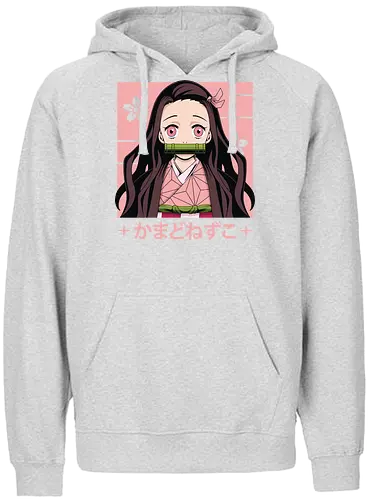 Nezuko - anime, Slayer, Nezuko - Fairtrade Hoodie