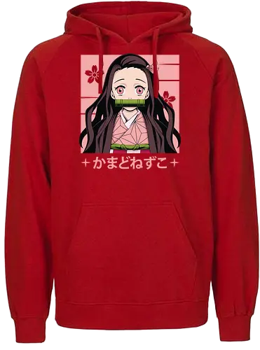 Nezuko - anime, Slayer, Nezuko - Fairtrade Hoodie