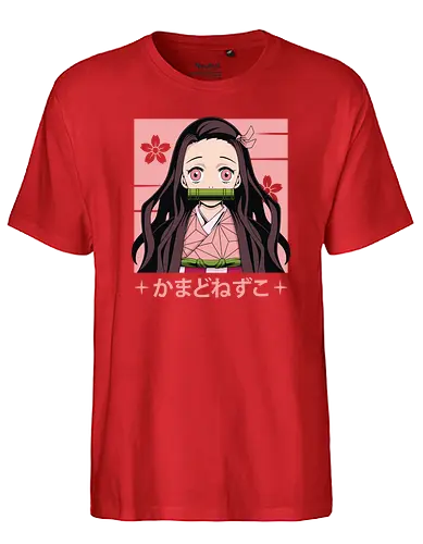 Nezuko - anime, Slayer, Nezuko - Fairtrade T-Shirt