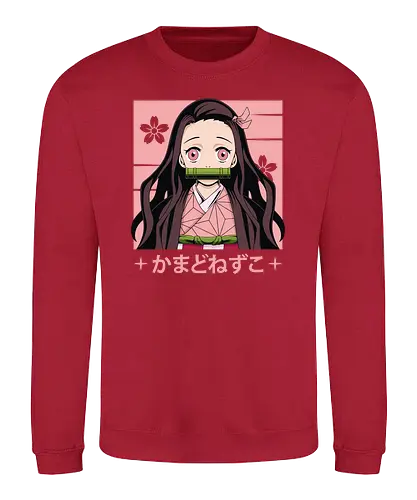 Nezuko - anime, Slayer, Nezuko - Sweatshirt