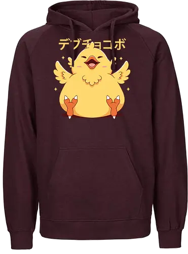 Fat Kweh - kweh, ff, final, fantasy, Fat, cute - Fairtrade Hoodie