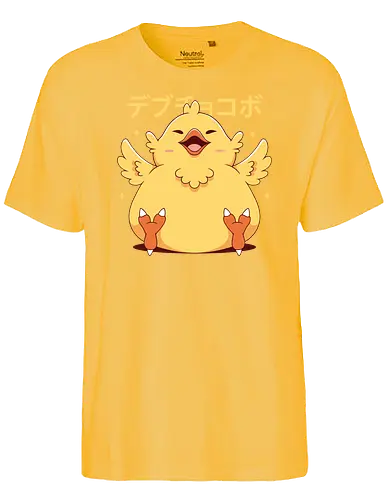 Fat Kweh - kweh, ff, final, fantasy, Fat, cute - Fairtrade T-Shirt