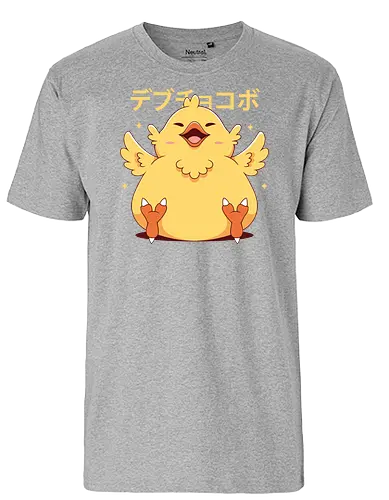 Fat Kweh - kweh, ff, final, fantasy, Fat, cute - Fairtrade T-Shirt