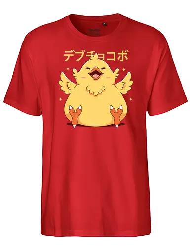 Fat Kweh - kweh, ff, final, fantasy, Fat, cute - Fairtrade T-Shirt