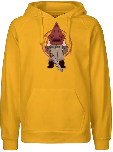 The Executioner Monster - gaming, horror, silent, Pyramid, enemy, hd - Fairtrade Hoodie