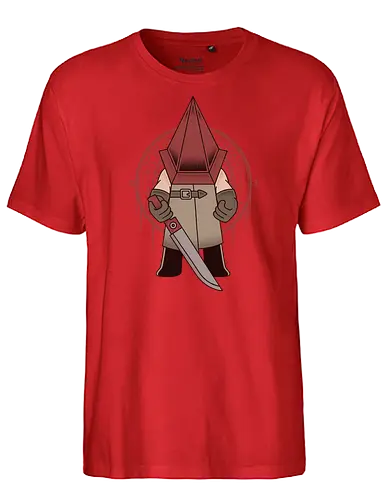 The Executioner Monster - gaming, horror, silent, Pyramid, enemy, hd - Fairtrade T-Shirt