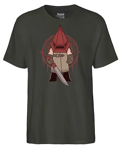 The Executioner Monster - gaming, horror, silent, Pyramid, enemy, hd - Fairtrade T-Shirt