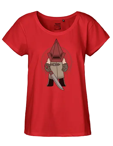 The Executioner Monster - gaming, horror, silent, Pyramid, enemy, hd - Fairtrade Girl Shirt
