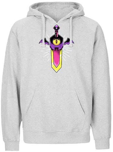 Possessed Sword - gaming, sword, schwert, posessed - Fairtrade Hoodie