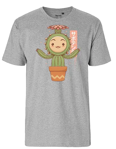 Lil' Cactus - legend, Mana, kaktus, jrpg, gaming - Fairtrade T-Shirt