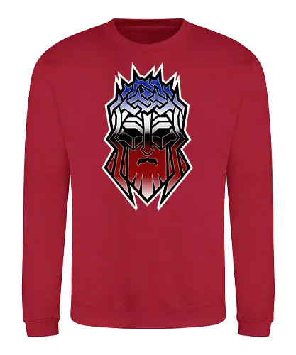 Christformed - transform, mecha, christ, jesus - Sweatshirt