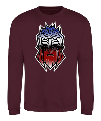 Christformed - transform, mecha, christ, jesus - Sweatshirt