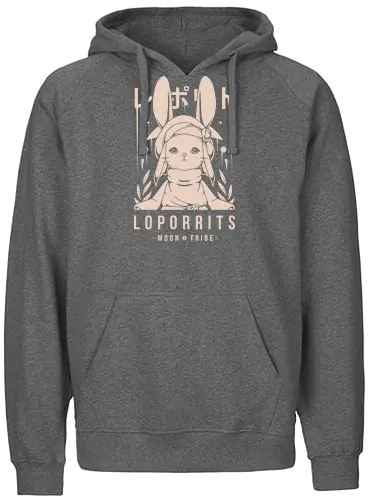 Loporrits Moon Tribe - final, fantasy, Mmorpg, jrpg - Fairtrade Hoodie