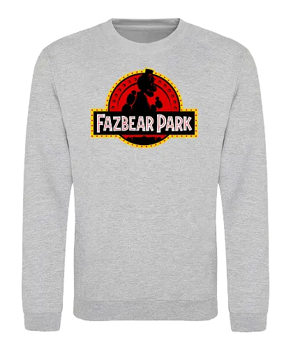 Fazbear Land - gaming, jurassic, mashup, bear - Sweatshirt