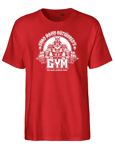 Outworld's Gym - combat, gym, gaming, fighting, fitConsoles - Fairtrade T-Shirt
