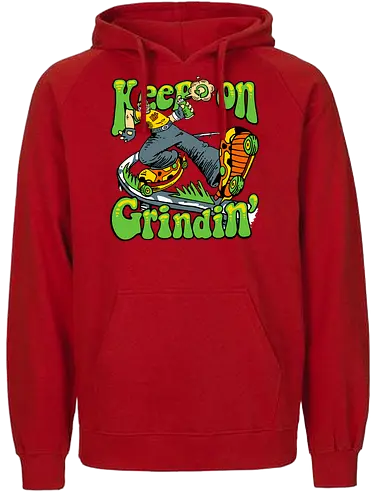 Keep on Grindin - jet, Set, radio, gaming - Fairtrade Hoodie