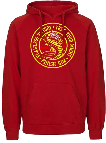 Kombat Kai - fighting, combat, cobra, mashup - Fairtrade Hoodie