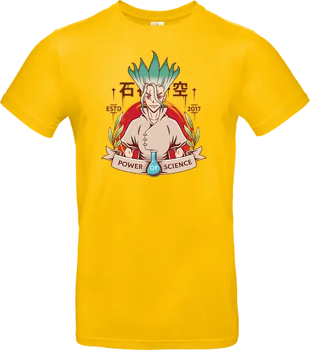 Power of Science - science, Stone, anime, manga, Senku - Standard T-Shirt