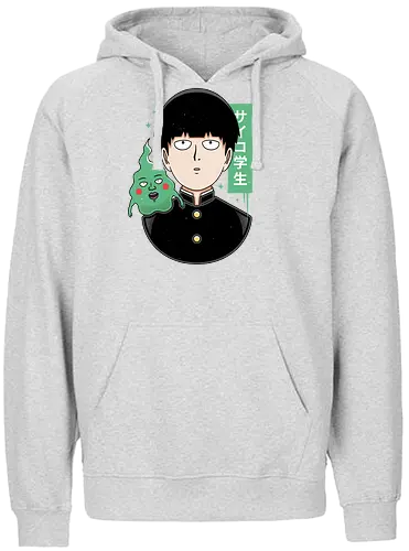 Psycho Student - mob, psycho, anime, manga - Fairtrade Hoodie