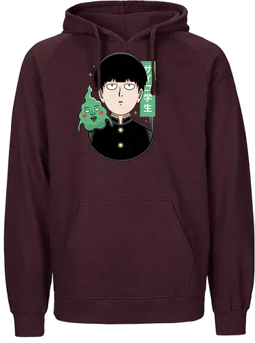 Psycho Student - mob, psycho, anime, manga - Fairtrade Hoodie