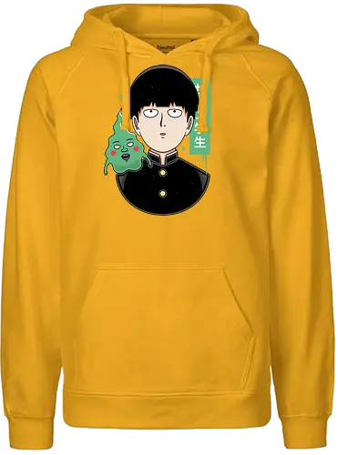 Psycho Student - mob, psycho, anime, manga - Fairtrade Hoodie