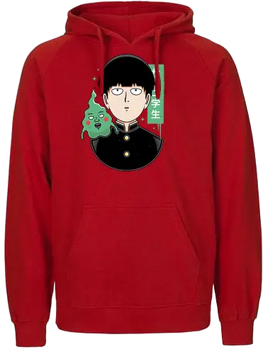 Psycho Student - mob, psycho, anime, manga - Fairtrade Hoodie