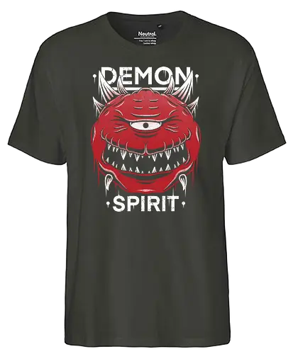 Demon Spirit - doom, monster, gaming, horror, shooter - Fairtrade T-Shirt