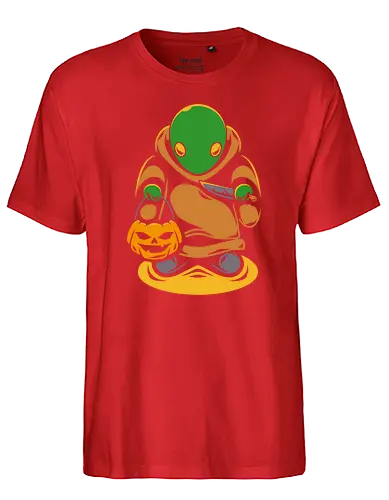 Halloween Chef's Knife - halloween, final, fantasy, jack-o-lantern - Fairtrade T-Shirt