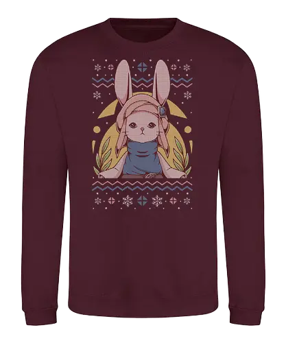Loporrit Christmas - weihnachten, christmas, ugly, final, fantasy, gaming, swter - Sweatshirt