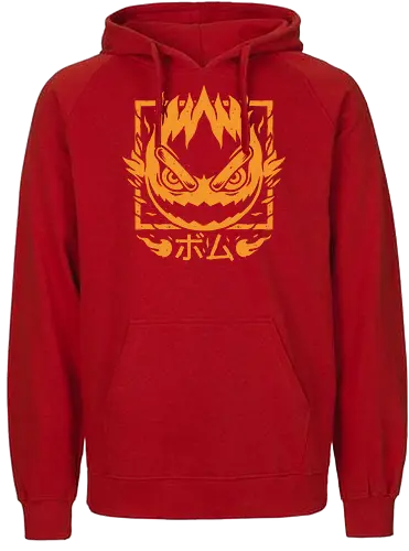 Fireball Bomb - final, fantasy, bomb, gaming, monster - Fairtrade Hoodie