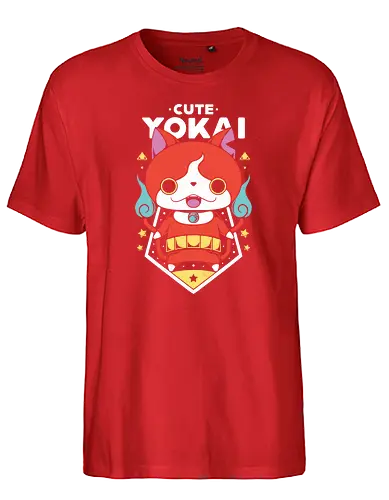 Cute Yokai - yokai, gaming - Fairtrade T-Shirt
