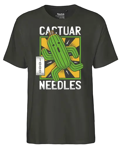 Cactus - final, fantasy, monster, Cactus - Fairtrade T-Shirt