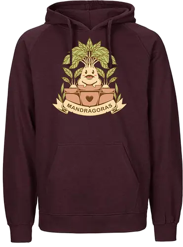 The Mandragoras - plant, pflanze, Alraune, magic - Fairtrade Hoodie