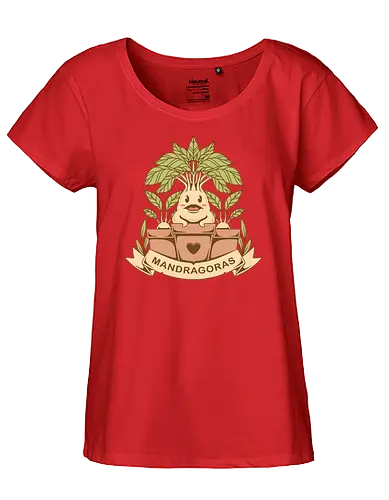 The Mandragoras - plant, pflanze, Alraune, magic - Fairtrade Girl Shirt