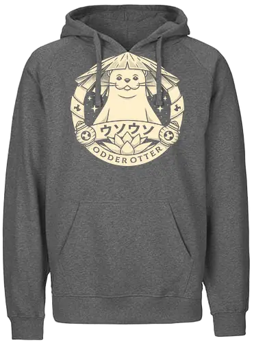 The Odder Otter - final, fantasy, otter, gaming, Mmorpg - Fairtrade Hoodie