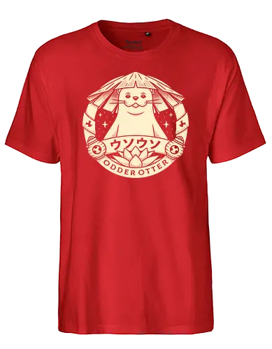 The Odder Otter - final, fantasy, otter, gaming, Mmorpg - Fairtrade T-Shirt