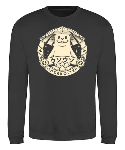 The Odder Otter - final, fantasy, otter, gaming, Mmorpg - Sweatshirt