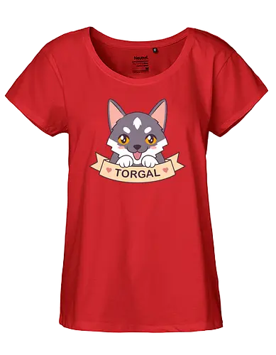 Puppy Torgal - final, fantasy, torgal, cute, puppy, gaming - Fairtrade Girl Shirt