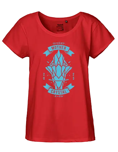 Mothercrystal - final, fantasy, xvi, crystal, gaming - Fairtrade Girl Shirt