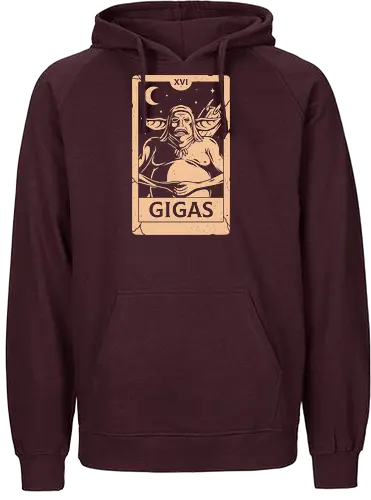 Gigas Tarot Card - final, fantasy, xvi, enemy, gaming, tarot - Fairtrade Hoodie