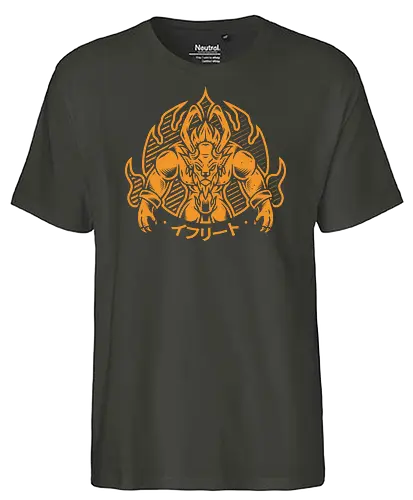 Hellfire - final, fantasy, ifrit, fire, esper - Fairtrade T-Shirt