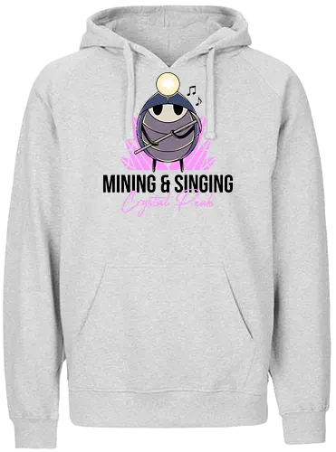 Singing & Mining - Hollow, knight, bug, gaming - Fairtrade Hoodie
