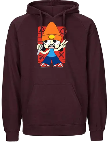 The Rapper - Parappa, gaming, retro, rap, music - Fairtrade Hoodie