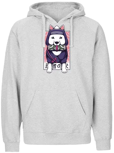 Ninja Dog - cute, ninja, Dogo - Fairtrade Hoodie