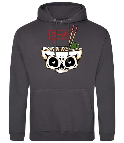 Skull Ramen - skull, schädel, scary, food - Standard Hoodie