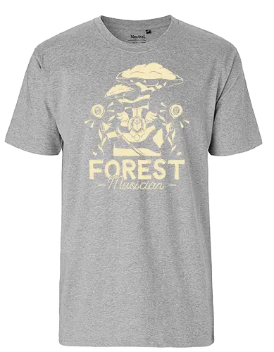 Forest Musician - gaming, kingdom, Hero of Time, Breath - Fairtrade T-Shirt